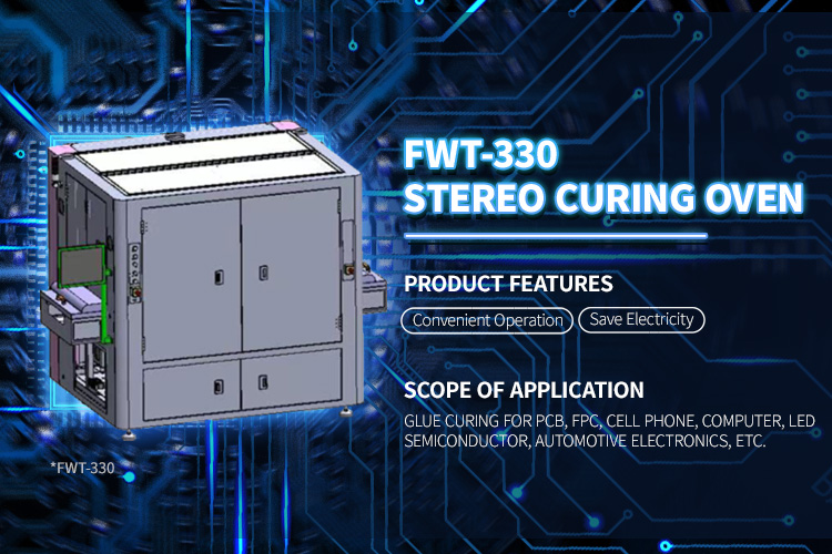 Automatic three-dimensional curing oven